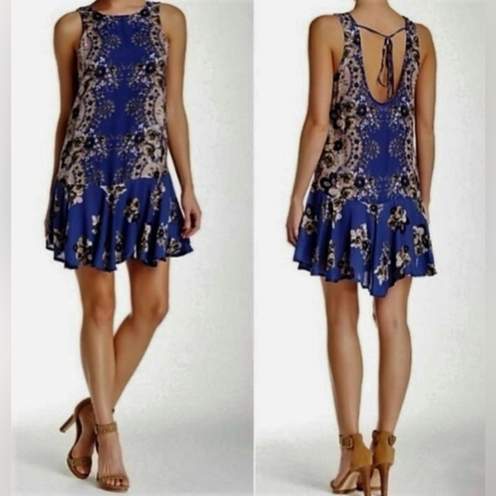 Free People Floral Sleeveless Dress